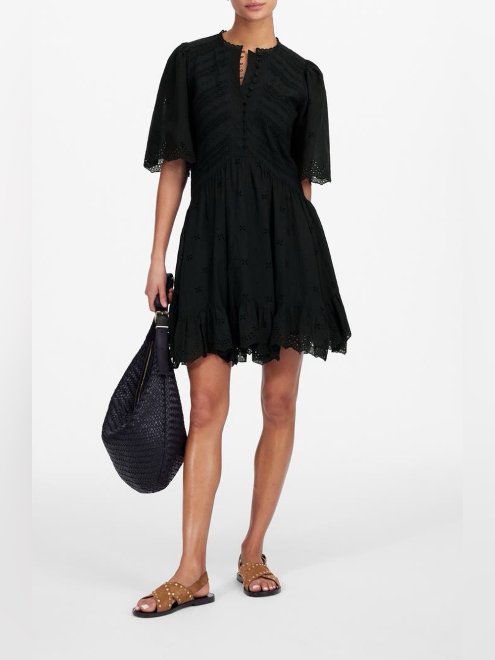 NWT Madewell Priscilla Mini Dress - Picture 9 of 14
